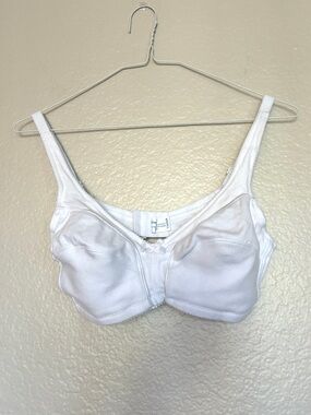 Bestform 100% Cotton White Full Coverage Soft Cup Bra Natural Fibers Casual Wear